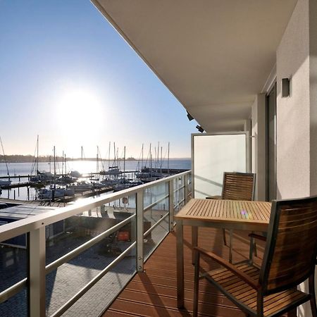 Apartment 12 - "Silbermoewe I" - Blickrichtung Yacht- Und Binnenhafenoffenes Meer Eckernförde Kültér fotó