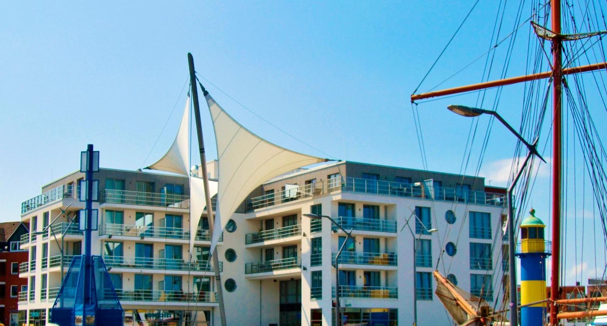 Apartment 12 - "Silbermoewe I" - Blickrichtung Yacht- Und Binnenhafenoffenes Meer Eckernförde Kültér fotó